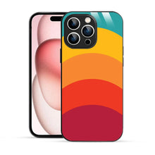 Bornstud Retro Sunset Printed Case for iPhone 15 Pro