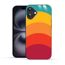 Bornstud Retro Sunset Printed Case for iPhone 16 Plus