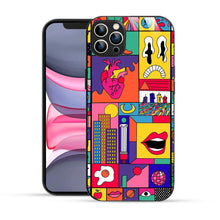 Bornstud Pop Art Collage Printed Case for iPhone 12 Pro