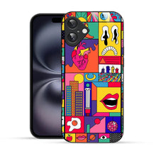 Bornstud Pop Art Collage Printed Case for iPhone 16