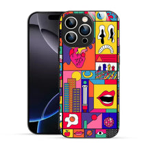 Bornstud Pop Art Collage Printed Case for iPhone 16 Pro Max