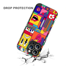 Bornstud Pop Art Collage Printed Case for iPhone 16 Pro Max