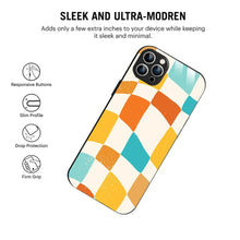 Bornstud Retro Checkerboard Printed Case for iPhone 11 Pro