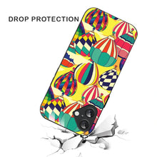Bornstud Vibrant Hot Air Balloons Printed Case for iPhone 16 Plus