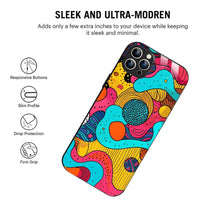 Bornstud Cosmic Chaos Printed Case for iPhone 12 Pro