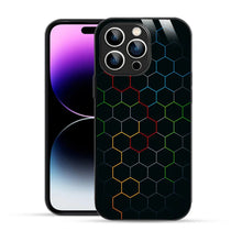 Bornstud Neon Hive Printed Case for iPhone 14 Pro