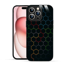 Bornstud Neon Hive Printed Case for iPhone 15 Pro
