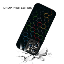 Bornstud Neon Hive Printed Case for iPhone 15 Pro