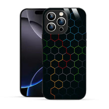 Bornstud Neon Hive Printed Case for iPhone 16 Pro