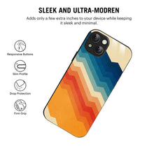 Bornstud Sunset Stripes Printed Case for iPhone 13