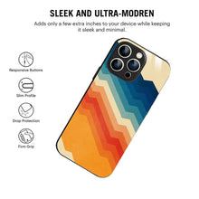 Bornstud Sunset Stripes Printed Case for iPhone 15 Pro Max