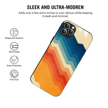 Bornstud Sunset Stripes Printed Case for iPhone 11 Pro