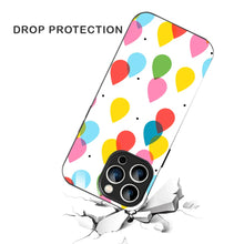 Bornstud Colorful Raindrop Delight Printed Case for iPhone 16 Pro Max