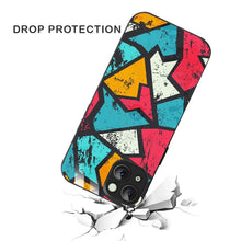 Bornstud Urban Shards Multi-Color Printed Case for iPhone 15