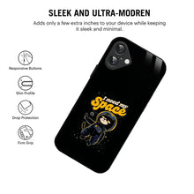 Bornstud Galaxy I Need my Space Printed Case for iPhone 16
