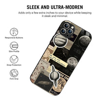 Bornstud Galaxy Solar collage Printed Case for iPhone 12 Pro