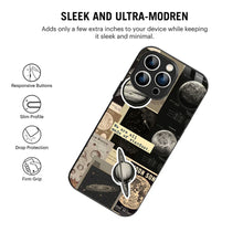 Bornstud Galaxy Solar collage Printed Case for iPhone 14 Pro