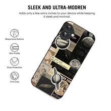 Bornstud Galaxy Solar collage Printed Case for iPhone 16 Plus