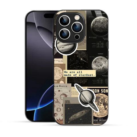 Bornstud Galaxy Solar collage Printed Case for iPhone 16 Pro Max