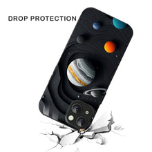 Bornstud Galaxy Solar collage Black Printed Case for iPhone 14 Plus
