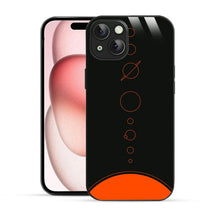 Bornstud Galaxy Solar collage Black & Red Printed Case for iPhone 15