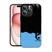 Bornstud Galaxy Astronouts blue Printed Case for iPhone 15 Pro