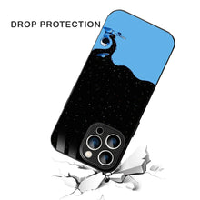 Bornstud Galaxy Astronouts blue Printed Case for iPhone 15 Pro