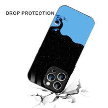Bornstud Galaxy Astronouts blue Printed Case for iPhone 16 Pro