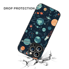 Bornstud Galaxy green Printed Case for iPhone 14 Pro