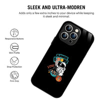 Bornstud Galaxy Planet loops Printed Case for iPhone 14 Pro