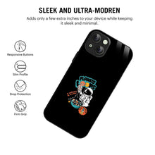 Bornstud Galaxy Planet loops Printed Case for iPhone 15