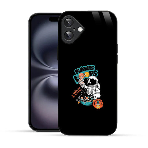 Bornstud Galaxy Planet loops Printed Case for iPhone 16