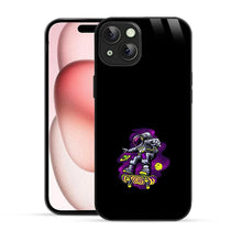 Bornstud Galaxy Astronout skate Printed Case for iPhone 15