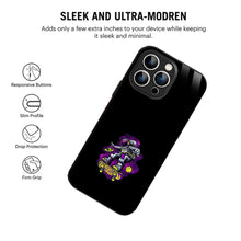 Bornstud Galaxy Astronout skate Printed Case for iPhone 15 Pro