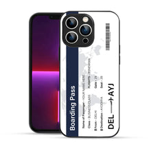 Bornstud Personalised my Boarding Pass Printed Case for iPhone 13 Pro Max Ebony Clay