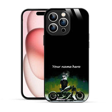 Bornstud Personalised my Name Printed Case for iPhone 15 Pro Bottle Green - Bornstud