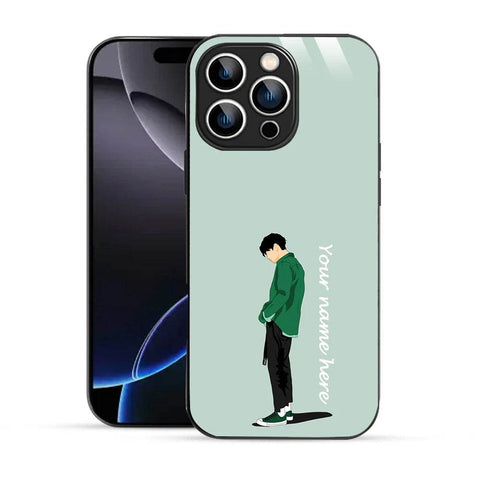 Bornstud Personalised my Name Printed Case for iPhone 16 Pro Max Surf - Bornstud