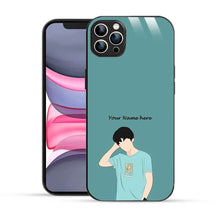 Bornstud Personalised my Name Printed Case for iPhone 12 Pro Blue - Bornstud