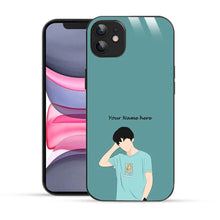 Bornstud Personalised my Name Printed Case for iPhone 11 Blue - Bornstud