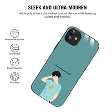 Bornstud Personalised my Name Printed Case for iPhone 11 Blue - Bornstud