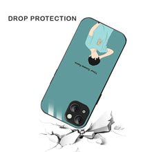 Bornstud Personalised my Name Printed Case for iPhone 15 Plus Blue - Bornstud