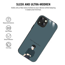 Bornstud Personalised my Name Printed Case for iPhone 14 Slate - Bornstud