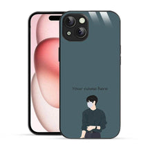Bornstud Personalised my Name Printed Case for iPhone 15 Plus Slate - Bornstud