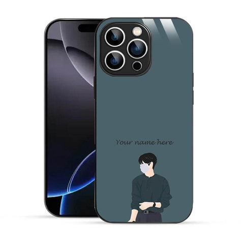 Bornstud Personalised my Name Printed Case for iPhone 16 Pro Max Slate - Bornstud