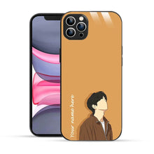 Bornstud Personalised my Name Printed Case for iPhone 12 Pro Sand Brown - Bornstud
