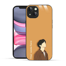 Bornstud Personalised my Name Printed Case for iPhone 13 Sand Brown - Bornstud