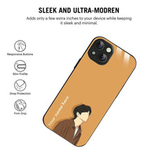 Bornstud Personalised my Name Printed Case for iPhone 13 Sand Brown - Bornstud