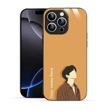 Bornstud Personalised my Name Printed Case for iPhone 16 Pro Max Sand Brown - Bornstud