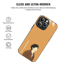 Bornstud Personalised my Name Printed Case for iPhone 16 Pro Max Sand Brown - Bornstud