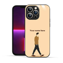 Bornstud Personalised my Name Printed Case for iPhone 13 Pro Light Peach - Bornstud